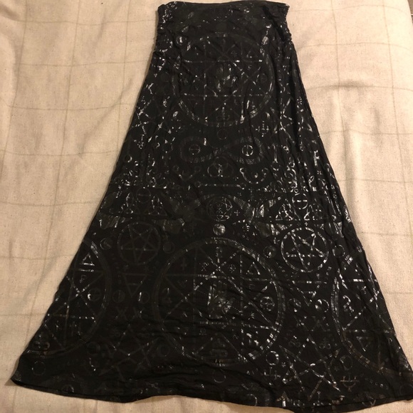 Killstar witchy occult maxi skirt - Picture 3 of 6